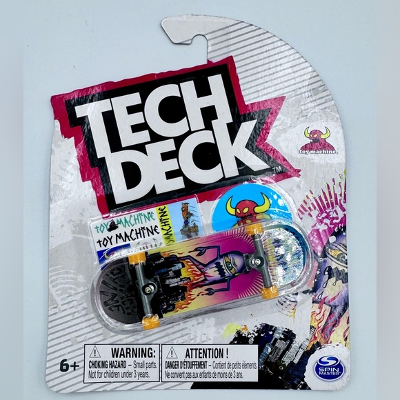 3 Tech Deck Jamie Big Boy Foy, Toy Machine, and Diamond Supply Co - Picture 4 of 9